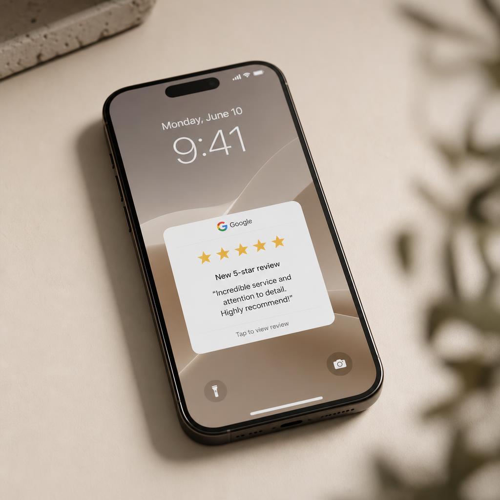 5-star reviews, on tap